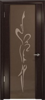 Арт Деко Стайл Спация-3 эвкалипт триплекс тонированный с рисунком 