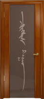 Арт Деко Стайл Спация-3 анегри темный триплекс тонированный с рисунком «Чингизхан»