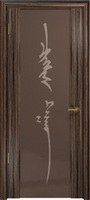 Арт Деко Стайл Спация-3 эбен триплекс тонированный с рисунком «Чингизхан»