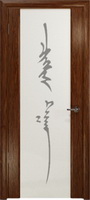 Арт Деко Стайл Спация-3 сукупира триплекс белый с рисунком «Чингизхан»