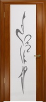 Арт Деко Стайл Спация-3 анегри темный триплекс белый с рисунком 
