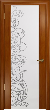 Арт Деко Стайл Спация-3 анегри темный триплекс белый с рисунком cо стразами