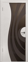 Арт Деко Стайл Ветра-1 ясень белый триплекс мокко с рисунком