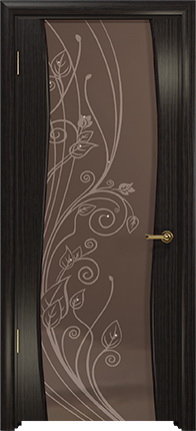 Арт Деко Стайл Вэла фуокко триплекс тонированный с рисунком со стразами