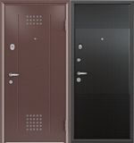 Стальная дверь Torex SUPER OMEGA 10, RP-1,Капучино / RS-3,Венге