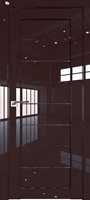 ProfilDoors 71L ПО терра стекло дождь черный