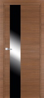PROFIL DOORS 5Z Малага Черри Кроскут черный лак