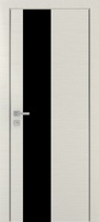 PROFIL DOORS 5Z Эш Вайт Кроскут черный лак