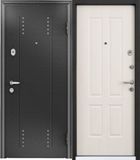 Стальная дверь Torex SUPER OMEGA 10, RP-3,Черный шелк/ RS-7,Шамбори темный