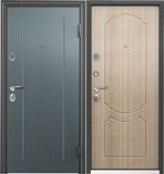 Стальная дверь Torex SIGMA 10 RGSO Темно-серый муар / D1 Венге светлое