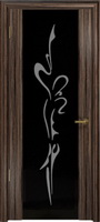 Арт Деко Стайл Спация-3 эбен триплекс черный с рисунком "Балерина"