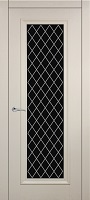 Triplex Doors Madrid Мадрид 4 с рисунком Решетка ПО стекло триплекс черный